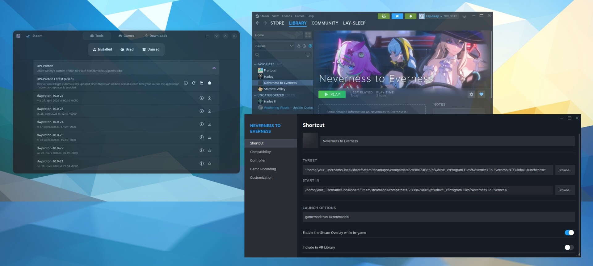 Screenshot from Fedora